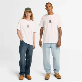 T-shirt à manches courtes avec logo superposé
