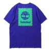 T-shirt à manches courtes Timberland SS20 avec logo imprimé, bleu