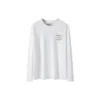 T-shirt à manches longues Shoe Logo « Blanc Jaune »