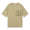 T-shirt à poche « Light Khaki »