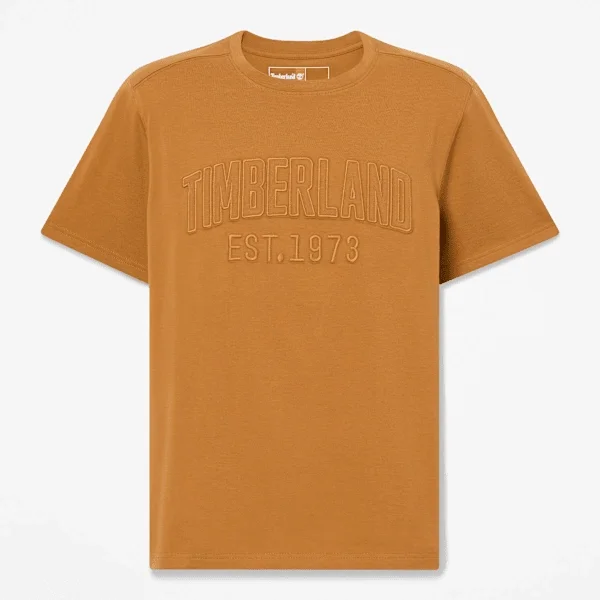 T-shirt pour homme délavé avec logo brodé T-shirt pour homme délavé avec logo brodé