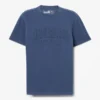 T-shirt pour homme délavé avec logo brodé T-shirt pour homme délavé avec logo brodé