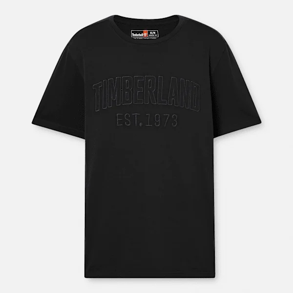T-shirt pour homme délavé avec logo brodé T-shirt pour homme délavé avec logo brodé