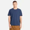 T-shirt pour homme délavé avec logo brodé T-shirt pour homme délavé avec logo brodé
