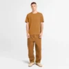 T-shirt pour homme délavé avec logo brodé T-shirt pour homme délavé avec logo brodé