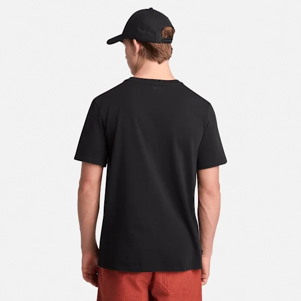 T-shirt pour homme délavé avec logo brodé T-shirt pour homme délavé avec logo brodé