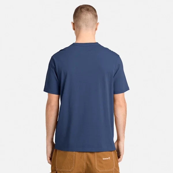 T-shirt pour homme délavé avec logo brodé T-shirt pour homme délavé avec logo brodé