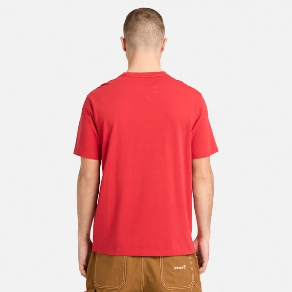 T-shirt pour homme délavé avec logo brodé T-shirt pour homme délavé avec logo brodé