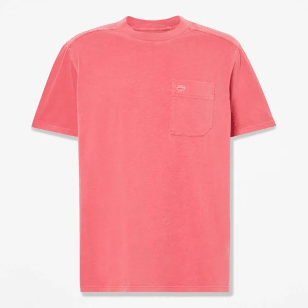 T-shirt pour homme Merrymack River teint en pièce avec poche poitrine T-shirt pour homme Merrymack River teint en pièce avec poche poitrine