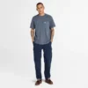 T-shirt pour homme Merrymack River teint en pièce avec poche poitrine T-shirt pour homme Merrymack River teint en pièce avec poche poitrine