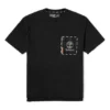 T-shirt Timberland décontracté ample à col rond et Shorts, noir