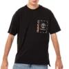 T-shirt Timberland décontracté ample à col rond et Shorts, noir