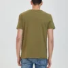 T-shirt Timberland décontracté à col rond et imprimé, shorts, vert