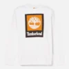 T-shirts à manches longues colorés pour homme avec logo superposé T-shirts à manches longues colorés pour homme avec logo superposé
