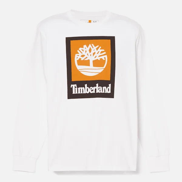 T-shirts à manches longues colorés pour homme avec logo superposé T-shirts à manches longues colorés pour homme avec logo superposé