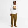 T-shirts à manches longues colorés pour homme avec logo superposé T-shirts à manches longues colorés pour homme avec logo superposé