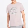 Timberland à col rond et imprimé, Shorts, rose