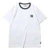 Timberland SS20 CoolMax Logo Shorts à manches courtes et col rond Blanc