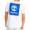Timberland SS20 Logo imprimé, shorts, blanc