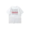Timberland SS20 T-shirt à col rond et Shorts imprimé blanc
