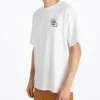 Timberland SS20 T-shirt à col rond et Shorts imprimé blanc