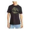 Timberland T-shirt à manches courtes imprimé noir