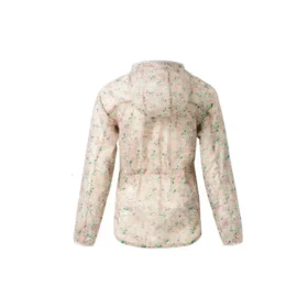 Veste à capuche avec logo imprimé rose