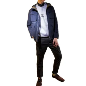Veste à capuche décontractée Timberland bleue