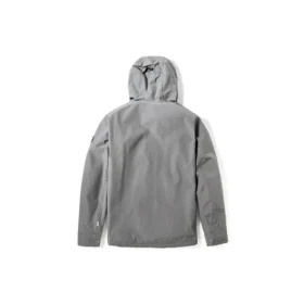 Veste à capuche imperméable Timberland avec fermeture éclair, gris