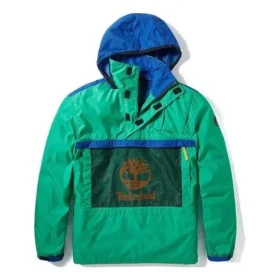 Veste à capuche Timberland à poches et couleurs contrastées