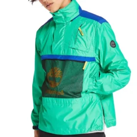 Veste à capuche Timberland à poches et couleurs contrastées