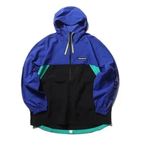 Veste à capuche zippée Timberland Splicing Bleue