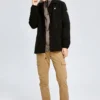 Veste Coach imperméable classique Timberland, noire