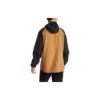 Veste coupe-vent à fermeture éclair intégrale « Marron Noir »