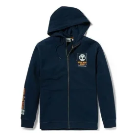Veste à fermeture éclair intégrale « Navy » de la collection Nature Needs Heroes
