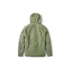 Veste imperméable à capuche et fermeture éclair Timberland, verte